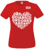 Koszulka Damska Serce dla Krwiodawstwa